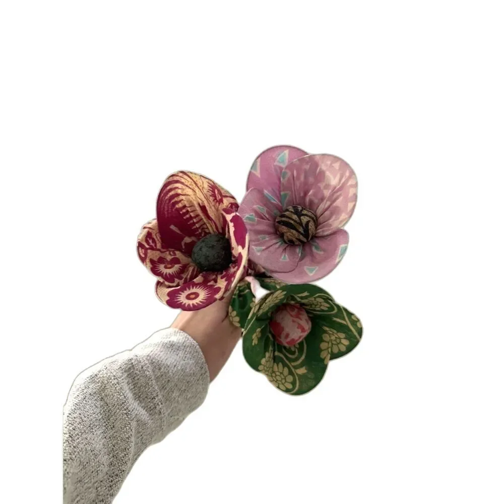 Floral Decoration Green and Pink
